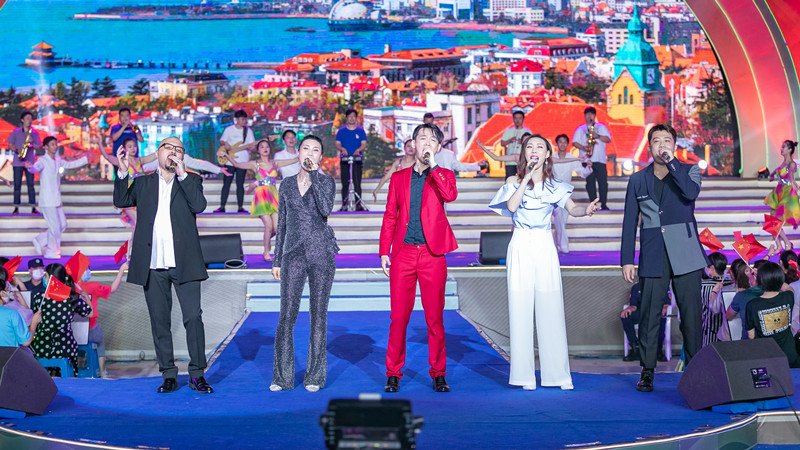 第31屆青島國際啤酒節在金沙灘啤酒城盛大開幕(圖4) 第31屆青島國際啤酒節在金沙灘啤酒城盛大開幕(圖4)