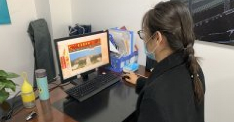 黃發集團開展“文明祭掃”活動